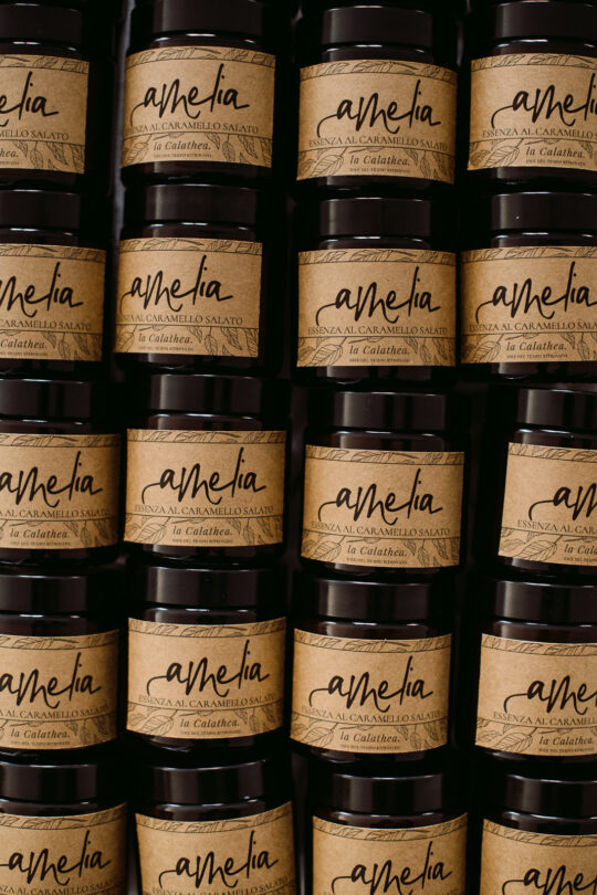 Bomboniere matrimonio con candele profumate artigianali La Calathea